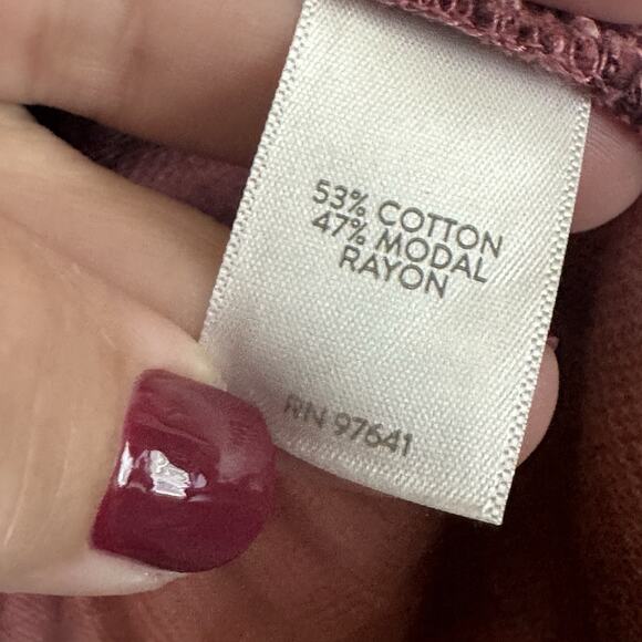 J Jill Cotton Ombre Plaid Shirt Tunic M Long Sleeve Button Front Fall Peplum Top - Picture 6 of 10